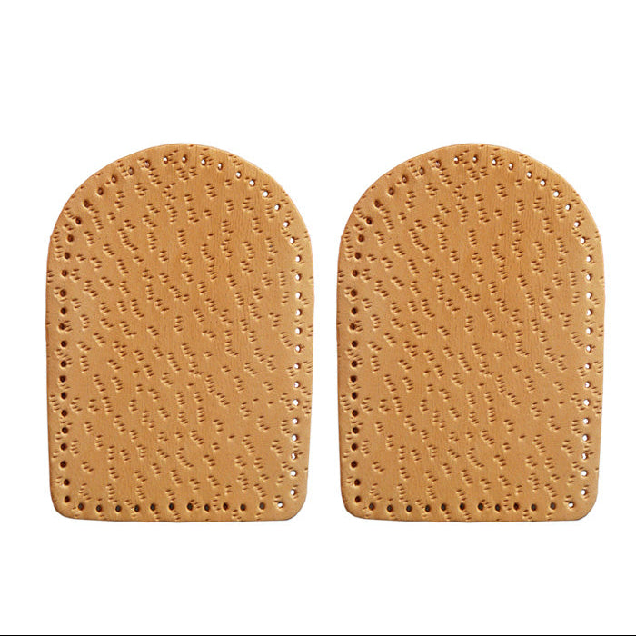 Corled Heel Lift by Kaps – Natural Cork and Leather Elevation